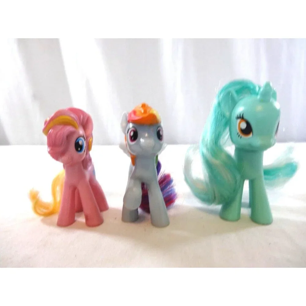 My Little Pony Pinkie Pie 3” Hasbro McDonalds 2014  Lyra Heartstrings Rainbow Da